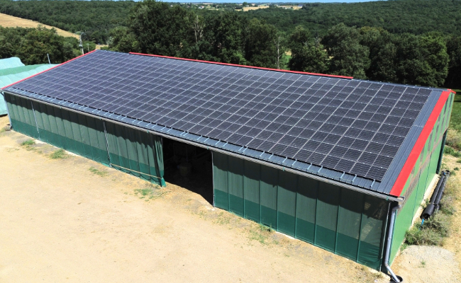 Projet solaire agricole